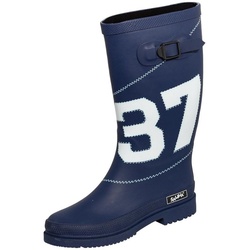 Bockstiegel Regenstiefel Simone dk.blau/weiß Gummistiefel blau|weiß 36