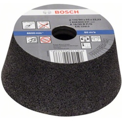 Bosch Schleiftopf konisch-Metall/Guss 90 mm 110 mm 55 mm 16