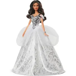 MATTEL GXL20 Barbie Signature Holiday Doll Wavy Brunette