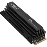 Crucial T705 2 TB NVMe M.2 mit Kühlkörper schwarz