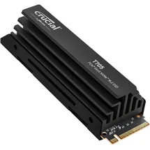 Crucial T705 2 TB NVMe M.2 mit Kühlkörper schwarz