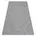 Läuferboden grau Textil Rechteckig 200x300