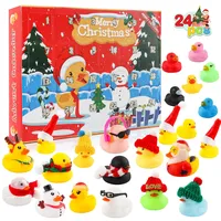 SULOLI Adventskalender,Weihnachten Geschenk,Weihnachtskalender Ente für Weihnachten Kinder Party ab 3-10 Jahre Junge
