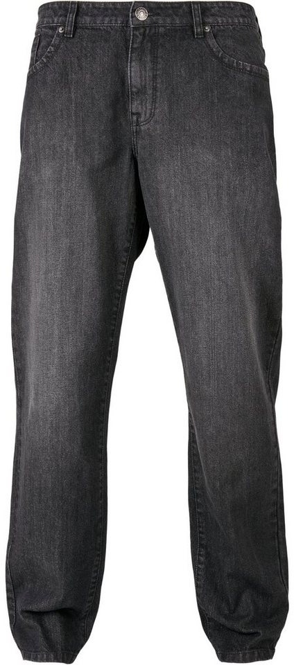 URBAN CLASSICS Bequeme Jeans Urban Classics Herren Loose Fit Jeans (1-tlg) schwarz 30/32