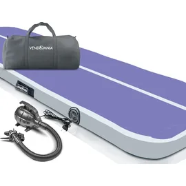 Vendomnia TRACK Matte - aufblasbar, Tumbling Gymnastikmatte, Turnmatte, Trainingsmatte, Fitnessmatte