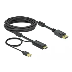 Delock Video- / Audiokabel - HDMI, USB (nur Strom)