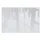 Tulup Glasplatte Funkenschutzplatte Rechteck 60 x 40 x 0,4 cm Grau