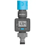 Cellfast Ideal 52-098 Wasserdurchflussmesser,Wassermengenzahler, Wasserzähler - Präzise Kontrolle und effiziente Wassernutzung im Garten, IPX6
