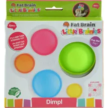 Fat Brain Toys Dimpl Greifspiel Braun