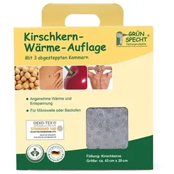 Grünspecht Kirschkernkissen mit 3 Kammern