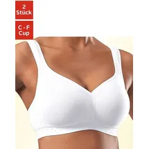 petite fleur by lascana petite fleur Soft-BH Weiß 105D