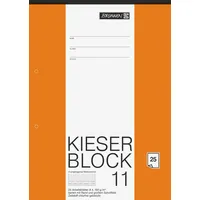 Brunnen Kieserblock A4 kariert 25 Blatt