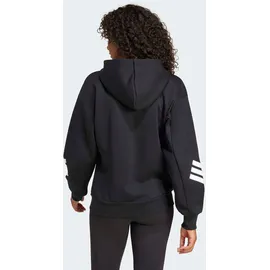 adidas Future Icons 3-Streifen Reißverschlusspullover Black S