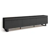 SKRAUT HOME Tv-Schrank, Schwarz