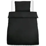 Beautissu Jette schwarz 155 x 220 cm + 80 x 80 cm