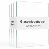K-Möbel Glasboden-Erweiterungsset 32,6 x 0,4 x 23,6 cm