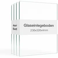 K-Möbel Glasboden-Erweiterungsset 32,6 x 0,4 x 23,6 cm