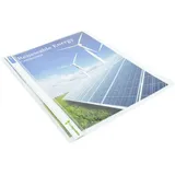 Rapesco RAPESCO® Schnellhefter ECO Kunststoff weiß DIN A4, 10 St.