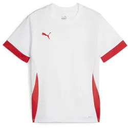 PUMA teamGOAL Matchday Trikot Kinder 11 - PUMA white/PUMA red/PUMA red 116