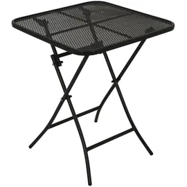 DEGAMO RIVO Gartentisch 60 x 60 x 72 cm grau