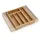 Zeller Besteckkasten Bambus ausziehbar 29-40 x 33,5 x 5 cm Braun