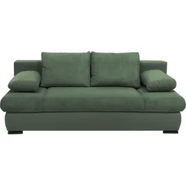 Collection AB Schlafsofa Polyester 2-Sitzer Grün