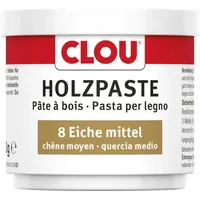 Clou Holzpaste Eiche mittel braun 0,15 l