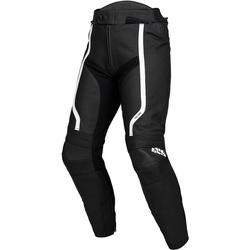 IXS Sport RS-600 1.0 Motorrad Lederhose, schwarz-weiss, Größe 60 für Männer