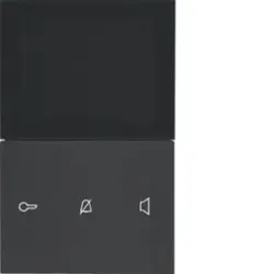 Elcom REA654Y Innenstat. Video 2D anthrazit matt TOUCH