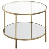 Haku-Möbel Beistelltisch gold 60,0 x 45 cm