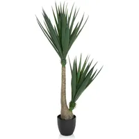 bümö Kunstpflanzen, Kunstpflanze Palmlilie Yucca (135 cm)