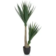 bümö Kunstpflanzen, Kunstpflanze Palmlilie Yucca (135 cm)