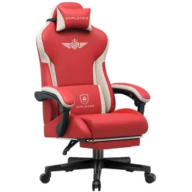 GTPLAYER Gaming Stuhl Ergonomisch Rot PC