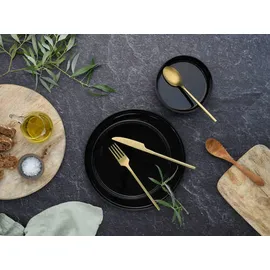 CreaTable Futuro Tafelservice 12-tlg. schwarz