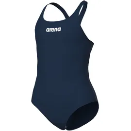 Arena Mädchen Girl's Team Swimsuit Swim Pro Solid Badeanzüge, Navy-white, 152