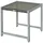 Outsunny Gartentisch 50 x 50 x 50 cm Grau
