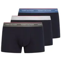 Tommy Hilfiger Underwear Trunk 3P WB TRUNK (Packung, 3-St., 3er-Pack) mit Logo-Elastikbund bunt M (50)