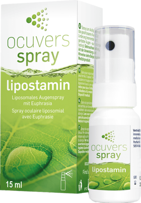 Ocuvers spray lipostamin Augenspray mit Euphrasia 15 ml