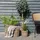 House Nordic Caor Aufbewahrungskorb 50 x 50 x 50 cm Braun
