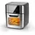 MAXXMEE GOURMETmaxx Heißluftfritteuse Digital 12L Edelstahl/schwarz
