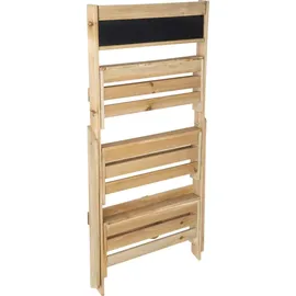 Hi Blumentreppe aus Holz 3 Etagen  41 x 49,5 x 75 cm klappbar