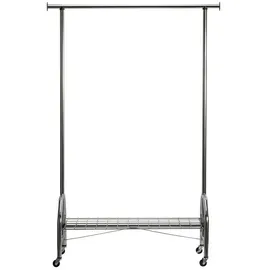 Sconto Rollgarderobe ¦ silber ¦ Metall ¦ Maße (cm): B: 120 H: 181 T: 50.0