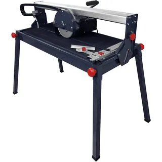 Matrix Radial Fliesenschneider Nassschneider SSCM 1200-920-2 | elektrisch | 230V | 920mm Schnittlänge | 1200 Watt | mit Parallelanschlag Queranschlag Gehrungsschnitte | Wasserpumpe | Diamantscheibe