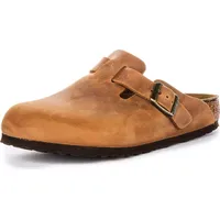 Birkenstock Boston Nubukleder geölt habana 42