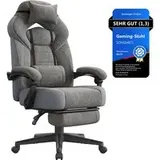 Songmics OBG077G01 Gaming-Stuhl schiefergrau