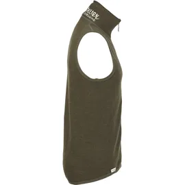 Woolpower Vest 400 Strickweste / Merino Weste Pine Green Größe XXL