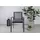 venture home Dallas Gartenstuhl 57 x 83,5 x 63,5 cm schwarz 2 St.