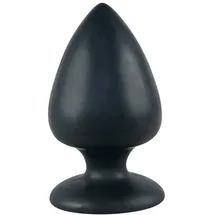 Black Velvets Analplug „Extra“, schwarz
