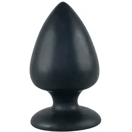 Black Velvets Analplug „Extra“, schwarz