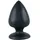 Black Velvets Analplug „Extra“, schwarz